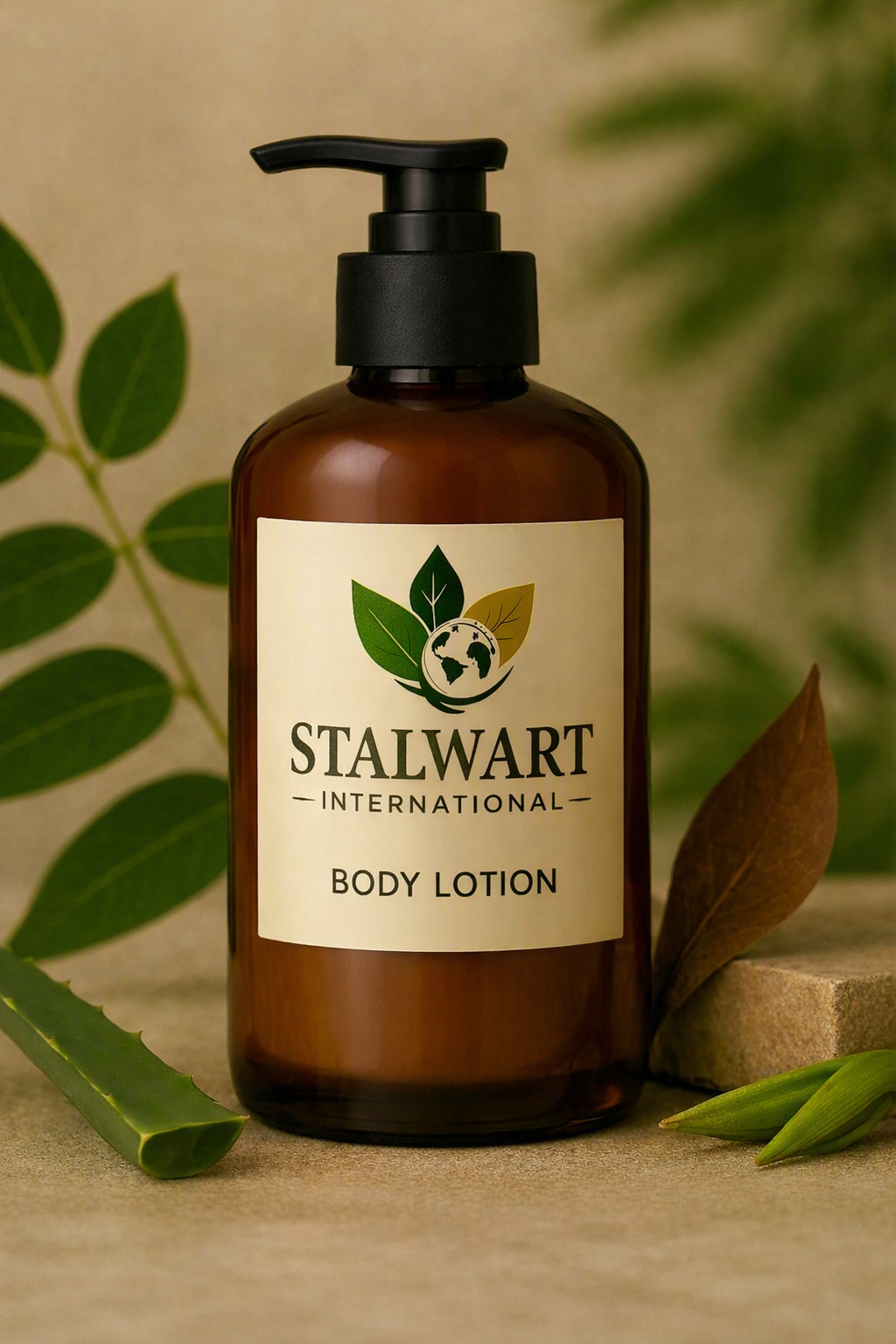Stalwart International body lotion bottle