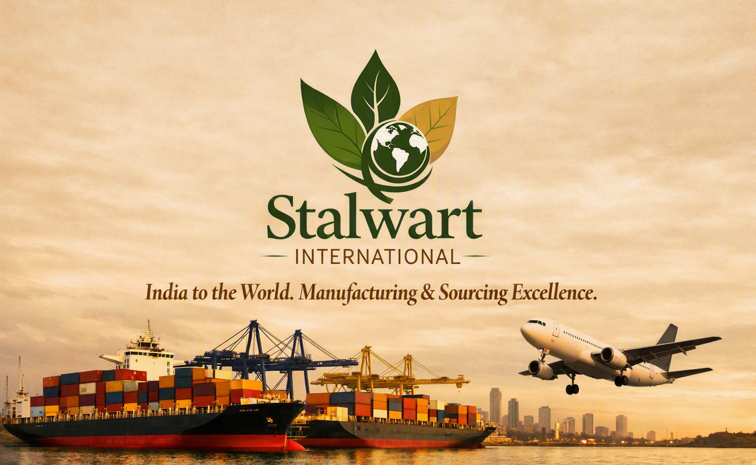 Stalwart International — India to the World. Manufacturing & Sourcing Excellence.